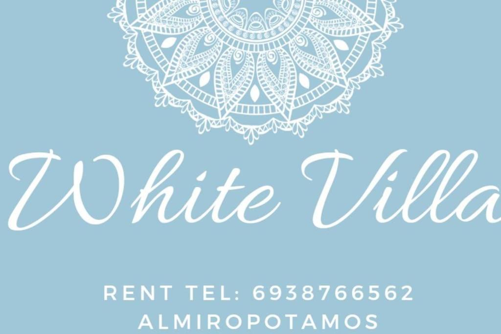 White Villa In Olive Trees And Seaview To Panagia Almiropótamosz Kültér fotó