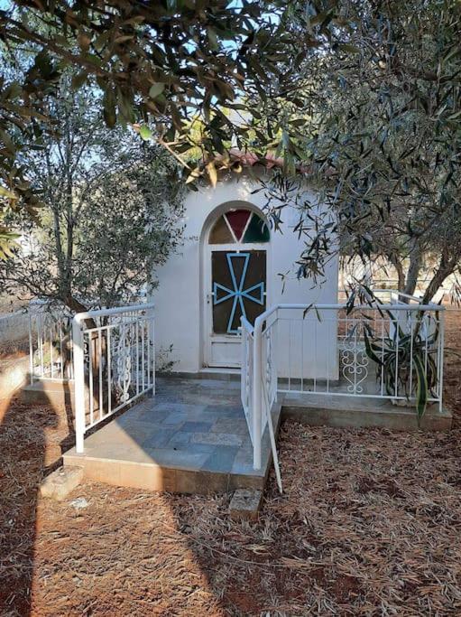 White Villa In Olive Trees And Seaview To Panagia Almiropótamosz Kültér fotó